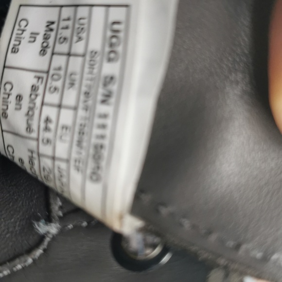 UGG Mens Leather Pismo Sneakers - Picture 5 of 7